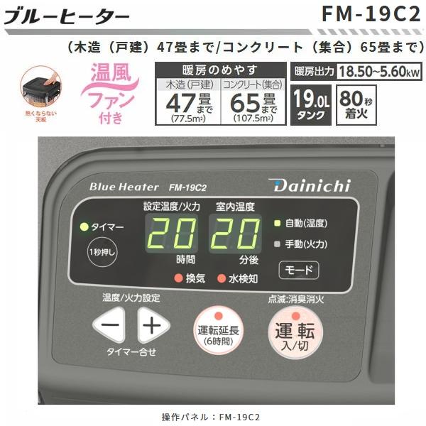 ダイニチ（Dainichi） FM-19C2(H) 業務用 石油ストーブ 業務用ストーブ