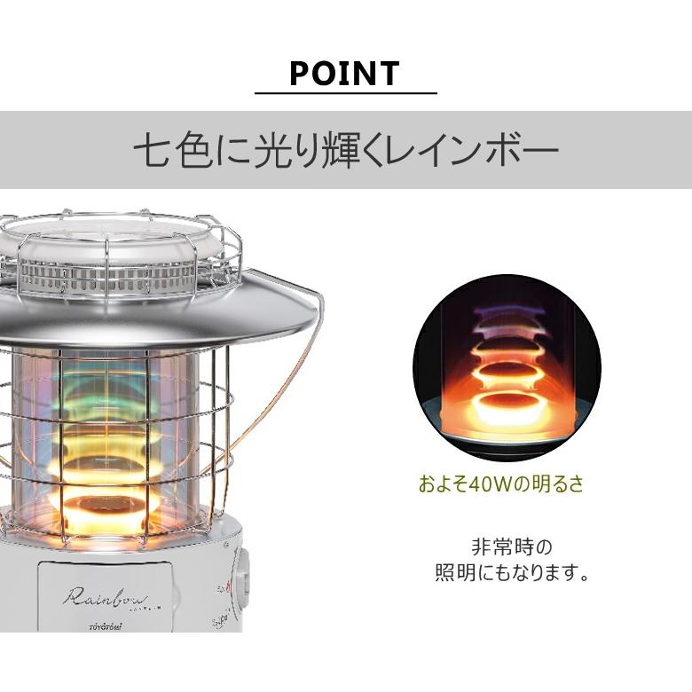 TOYOTOMI（トヨトミ） 対流形 石油 ストーブ 電池レス RL-G2524 (W