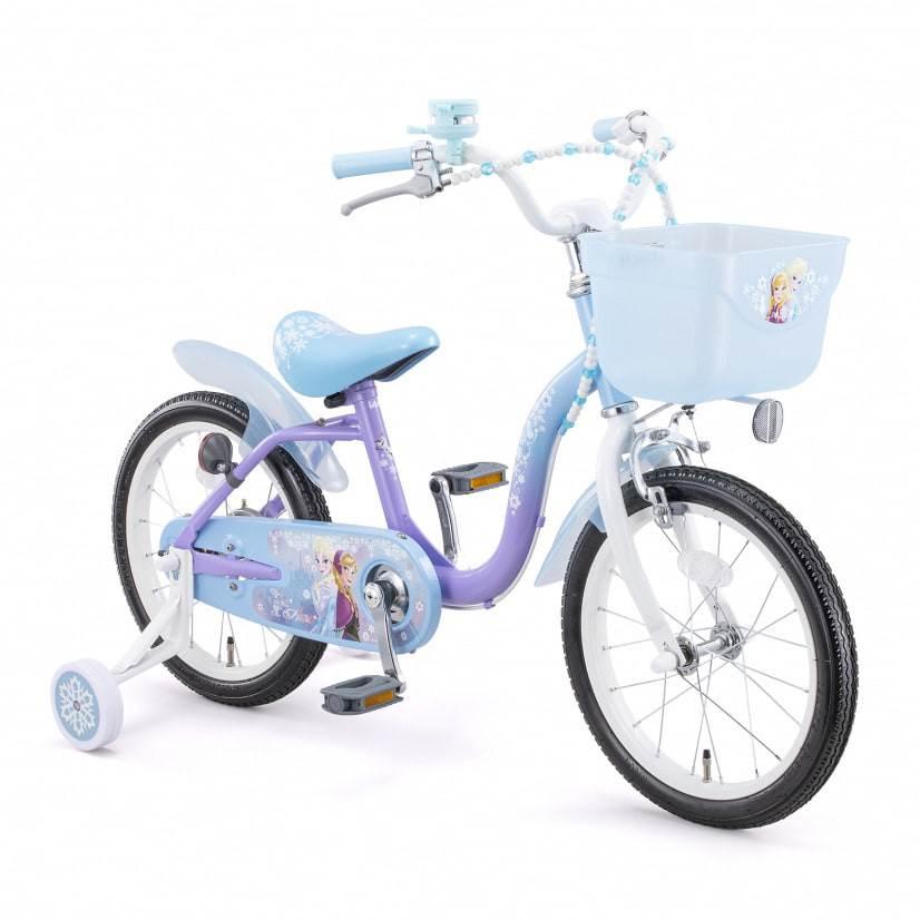 人気！アナ雪 自転車 】16インチ 身長98〜116cm 子供用自転車