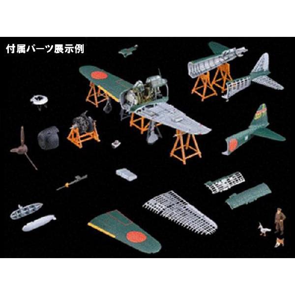 彩色済みプラモデル 内部構造再現模型 1/48 零式艦上戦闘機 零戦52型