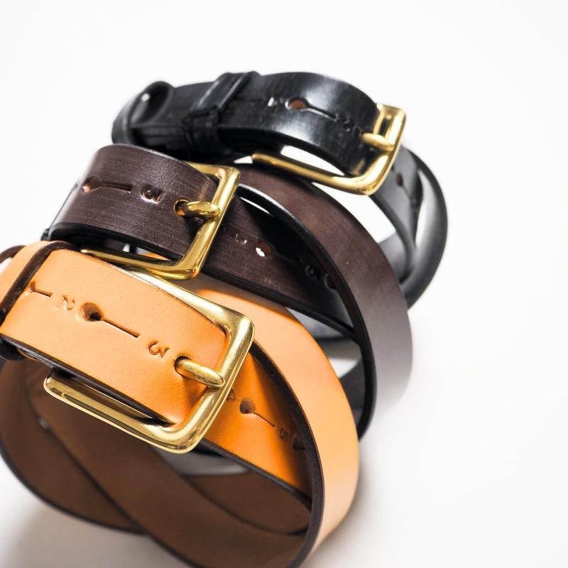 JABEZ CLIFF（ジャベツクリフ） ベルト STIRRUP LEATHER BELT 28mm幅