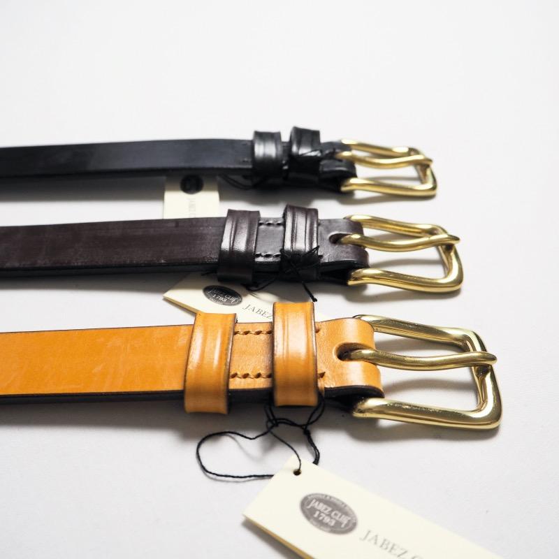JABEZ CLIFF（ジャベツクリフ） ベルト STIRRUP LEATHER BELT 28mm幅