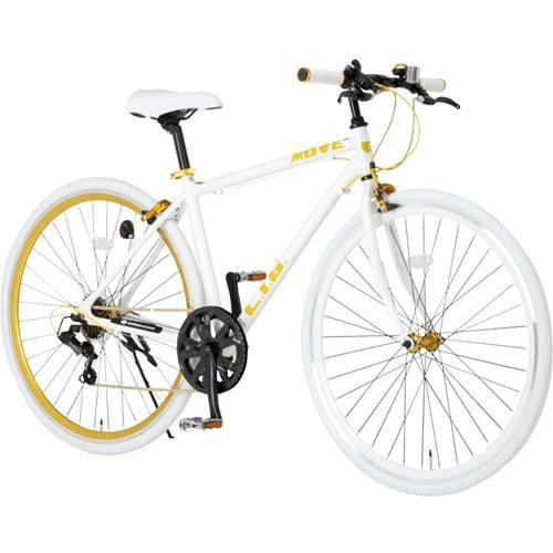 LIG(リグ) LIG MOVE 700C クロスバイク シマノ7段変速 ホワイト : 特価