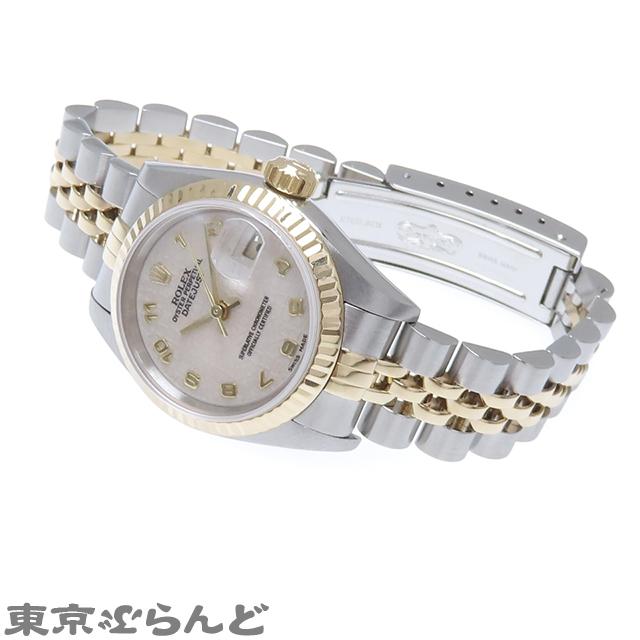 ROLEX（ロレックス） デイトジャスト 79173 K番 SS YG アイボリー
