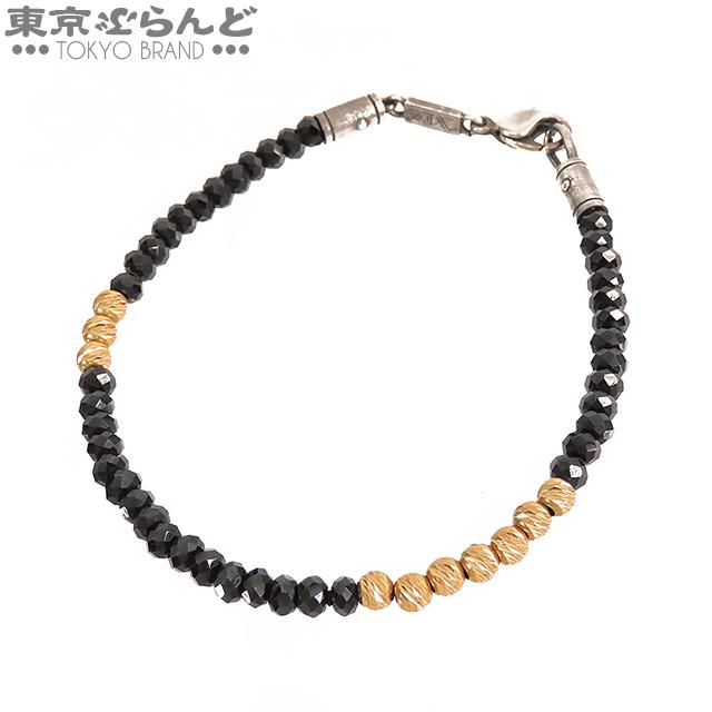 エスジェイエックス SJX ブラック&ゴールド グリッター ブレスレット