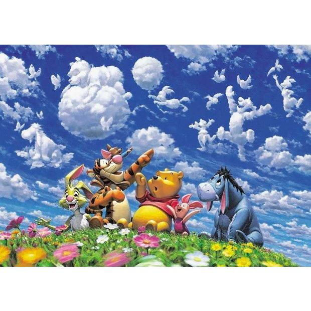 ジグソーパズル ぎゅっと500ピース ディズニー くまのプーさん ブルー