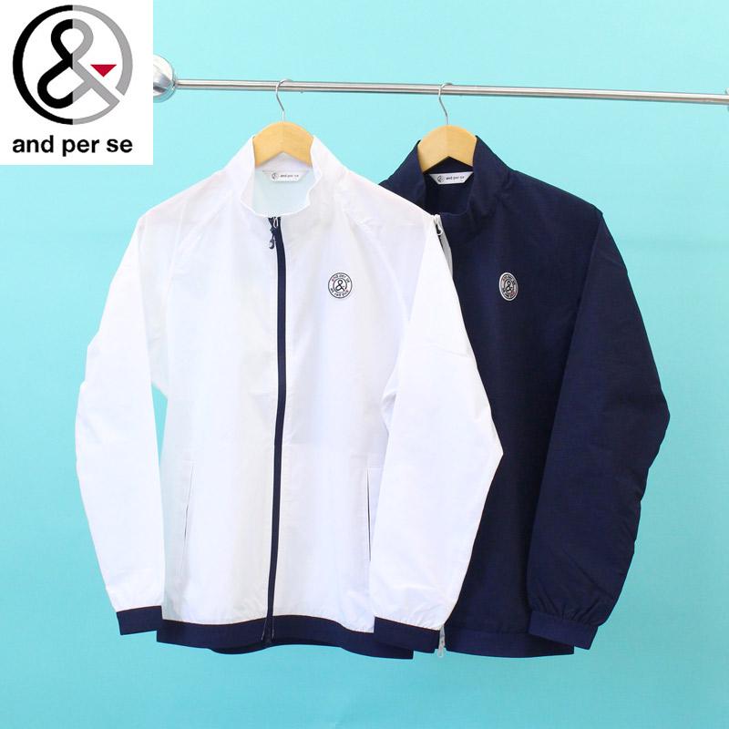 and per se（アンパスィ） ゴルフウェア メンズ ジャケット ブルゾン