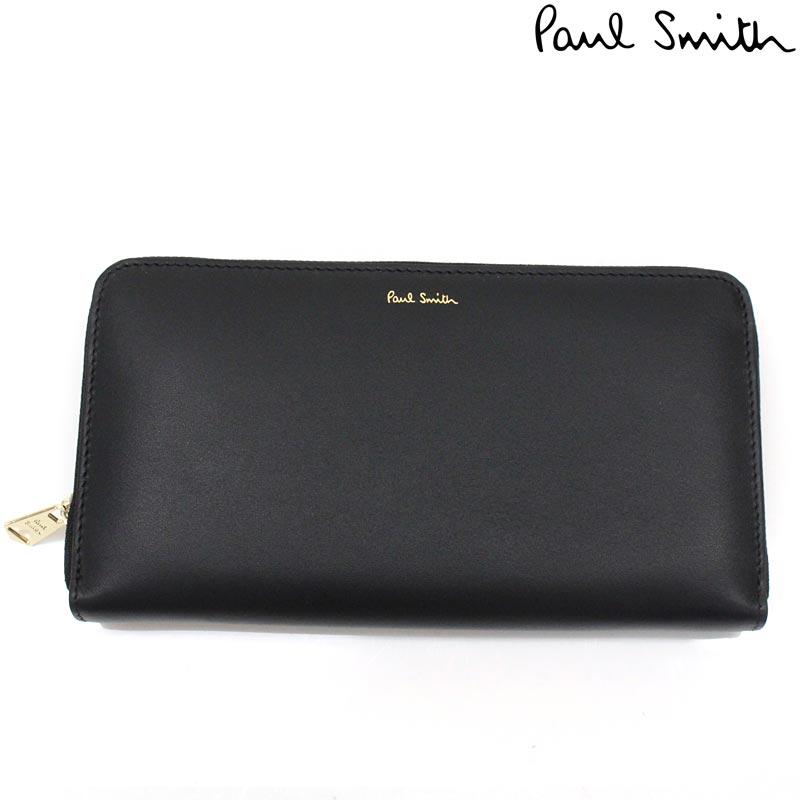 Paul Smith（ポール・スミス） 長財布 ラウンドファスナー 財布 レザー