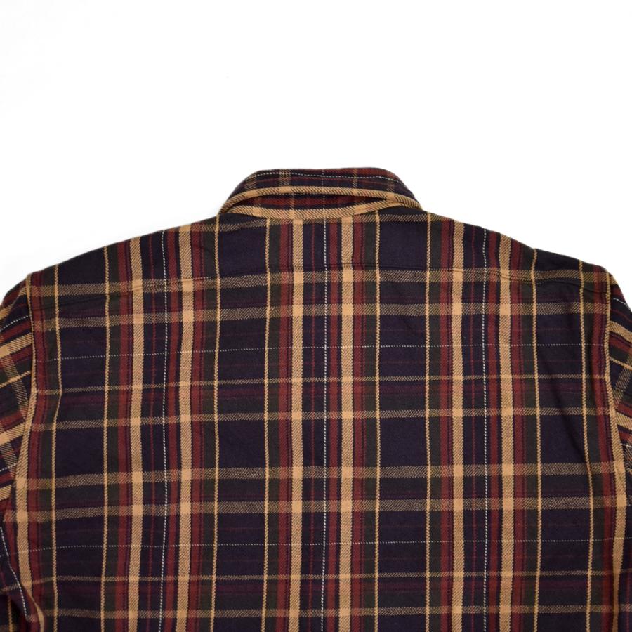 DELUXEWARE（デラックスウエア） ネルシャツ JAPAN ANTIQUE COLOR 長袖