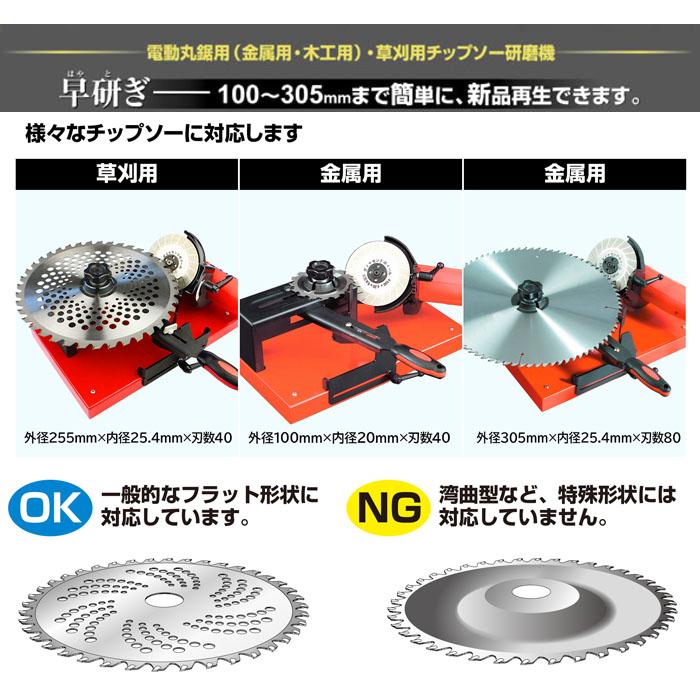 ニシガキ工業 ニシガキ N-845 早研ぎ チップソー研磨機 coim zm : ザ