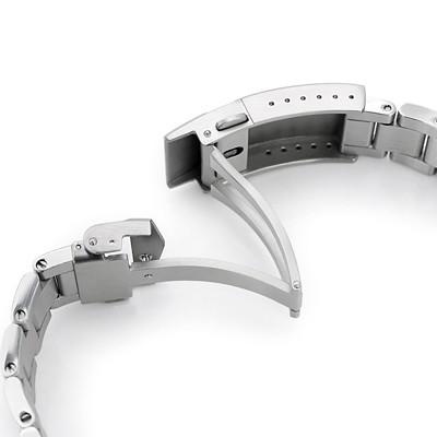 20mm メタル時計バンド ステンレススチール オイスター ブレスレット V