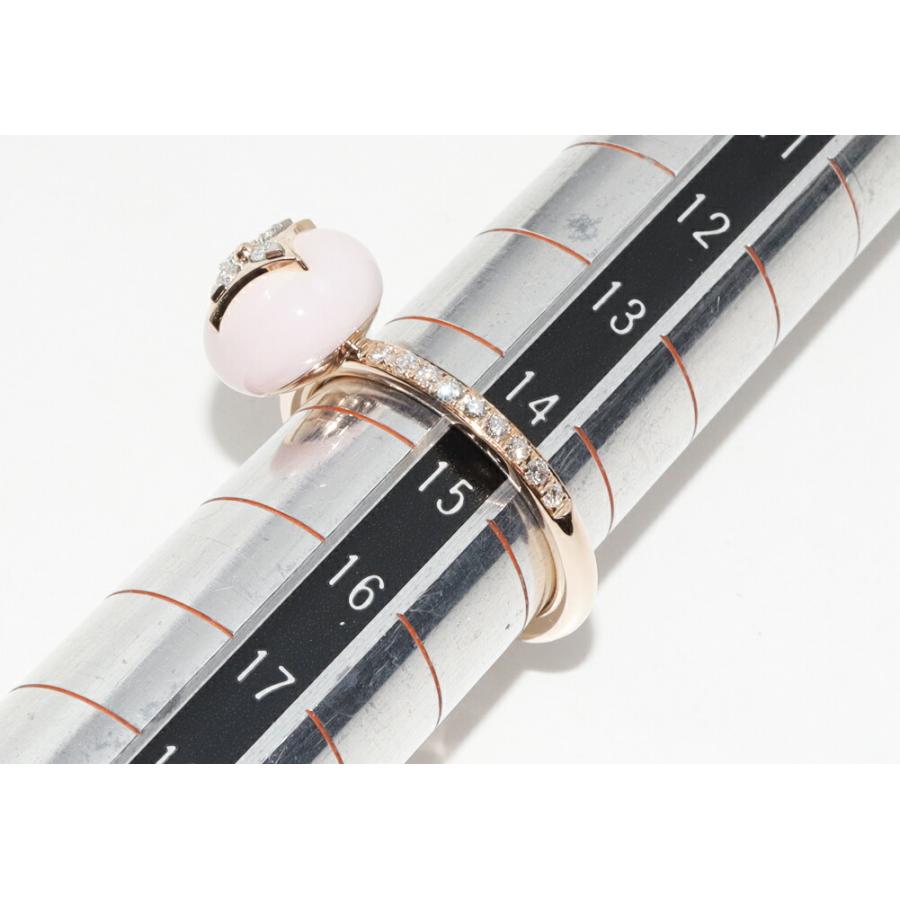 LOUIS VUITTON（ルイ・ヴィトン） 指輪 K18PG ピンクオパール ダイヤ