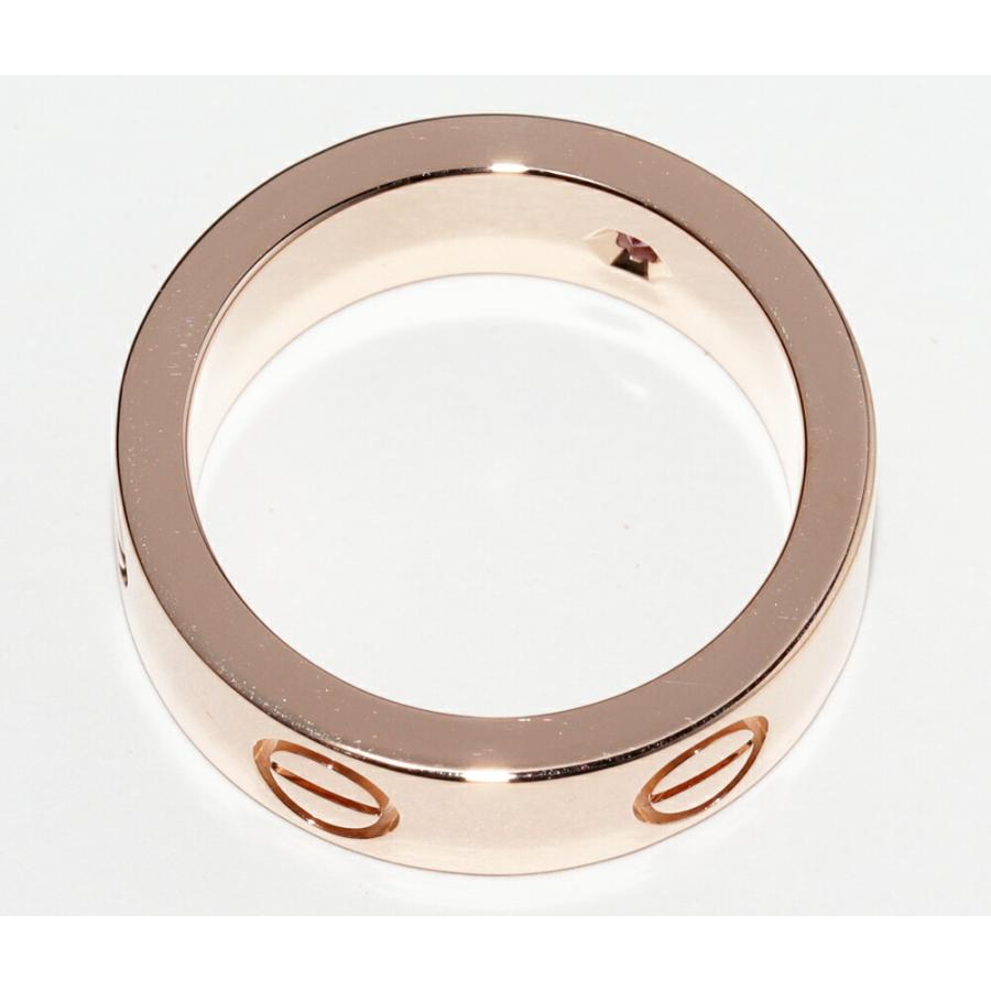 Cartier（カルティエ） 指輪 K18PG ピンクサファイア1P ラブリング