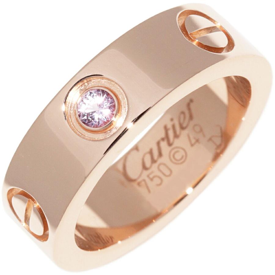 Cartier（カルティエ） 指輪 K18PG ピンクサファイア1P ラブリング