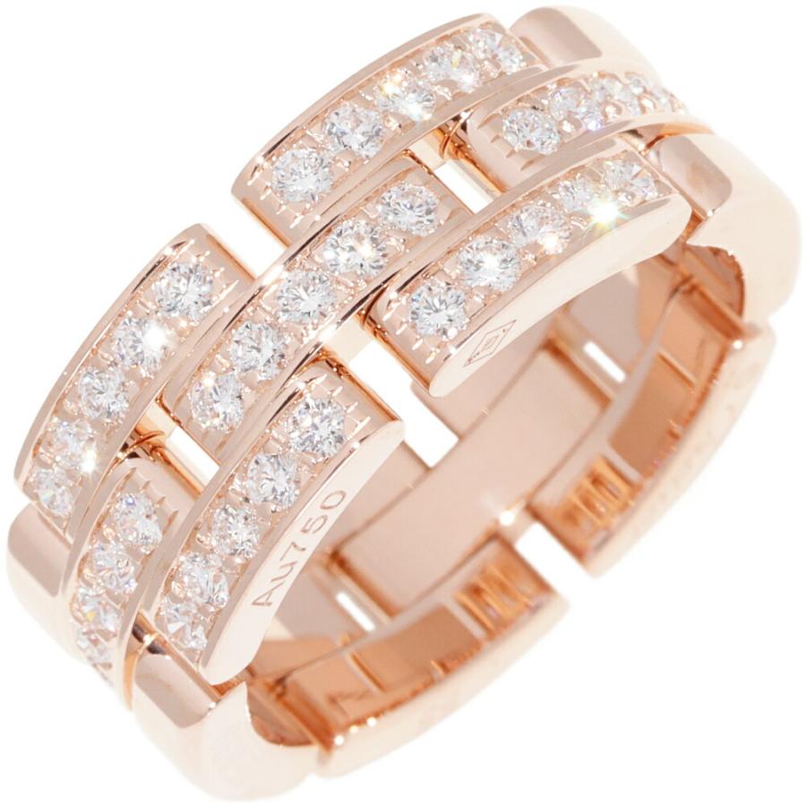 Cartier（カルティエ） 指輪 K18PG ダイヤ35P(0.53ct) マイヨン