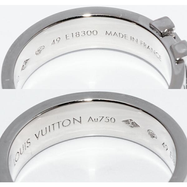 LOUIS VUITTON（ルイ・ヴィトン） 指輪 K18WG バーグアンプラント LV