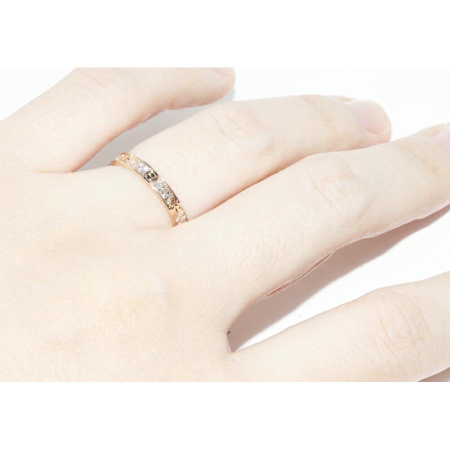 Cartier（カルティエ） 指輪 K18PG ダイヤ56P ラブリング スモール