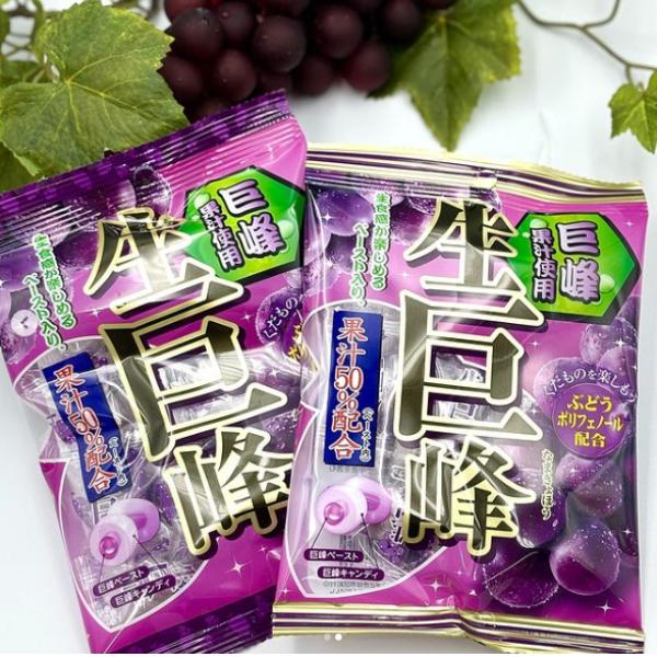 リボン 生巨峰 84g×12入 (グレープ ぶどう ブドウ キャンディ 飴 あめ