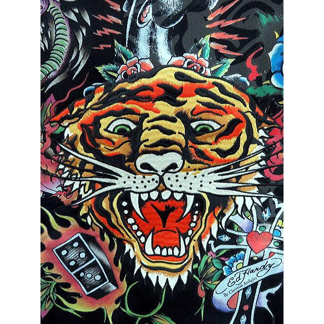 Ed Hardy 裏毛フルZIPパーカー エド ハーディー : takafuku1915 - 通販