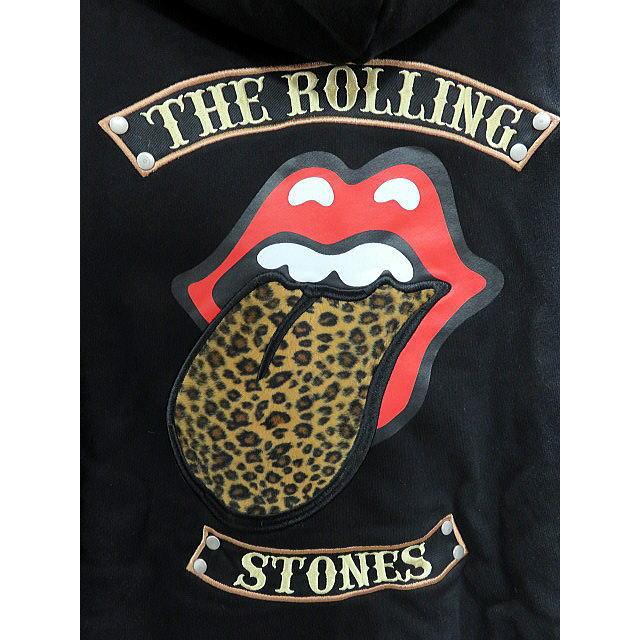 THE ROLLING STONES X JACKROSE アニマル フルジップパーカー