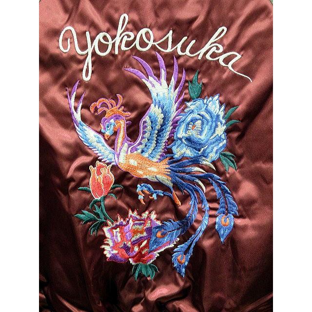 スカジャン フェニックス 日本製本格刺繍のスカジャン : takafuku1915