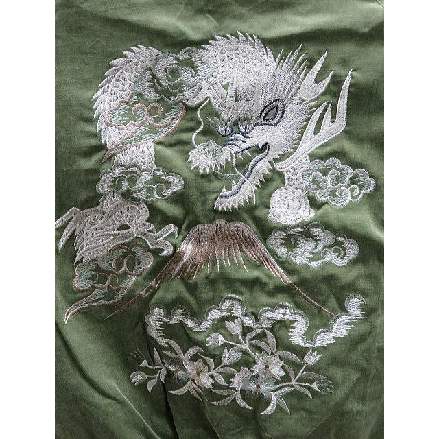スカジャン 花龍刺繍 別珍 日本製本格刺繍 : takafuku1915 - 通販