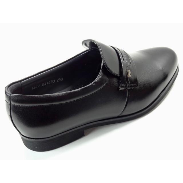 エクセルクラブ EX-1650 ブラック 黒 日本製 本革 紳士靴 ビジネス