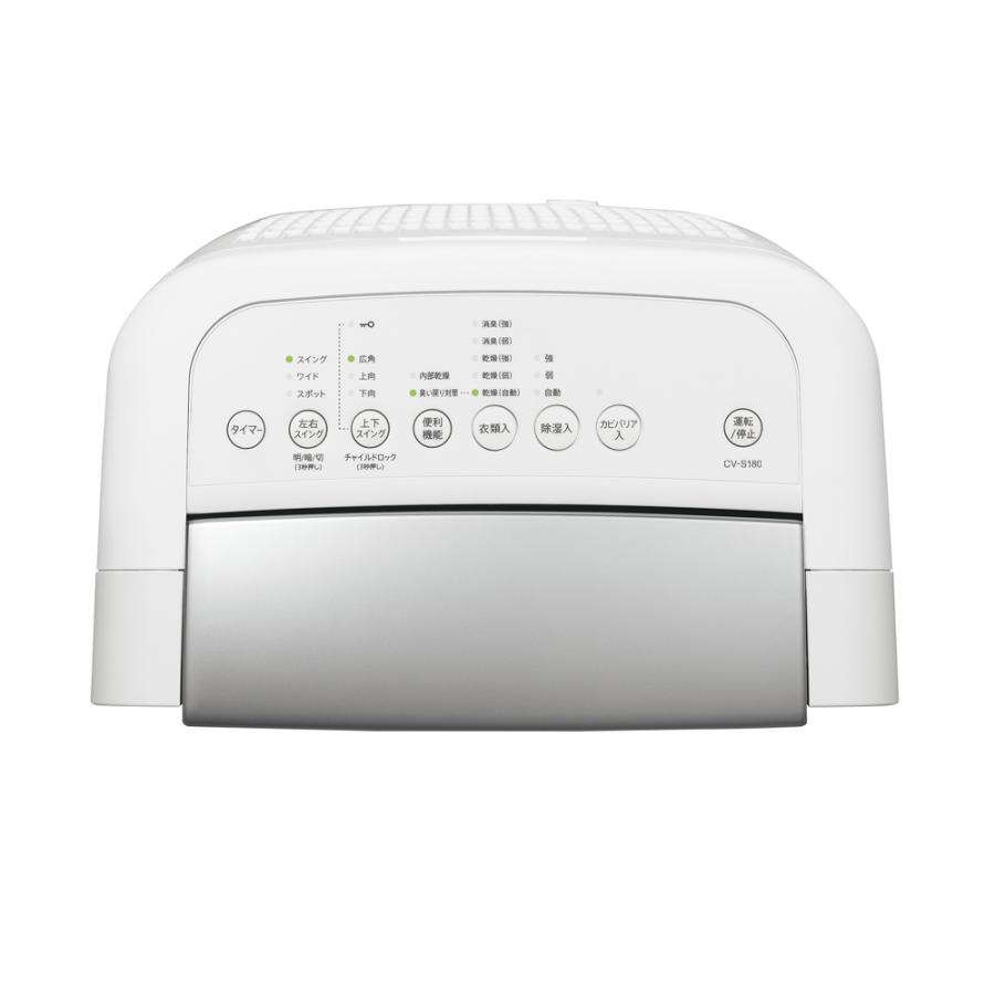 シャープ プラズマクラスター衣類乾燥除湿機 CV-S180-W【限定セール