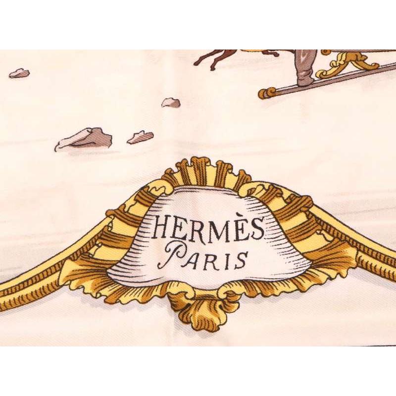 HERMES（エルメス） スカーフ カレ90 氷上の喜び シルク100