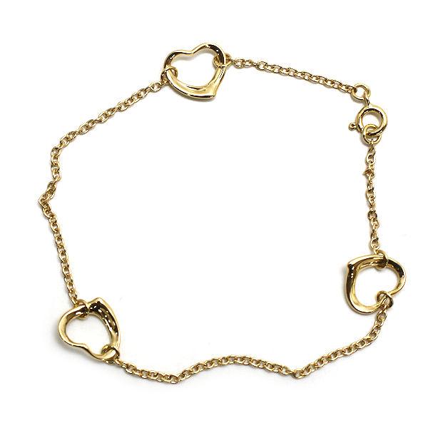 TIFFANY&Co.（ティファニー） オープンハート ブレスレット 約17.5cm