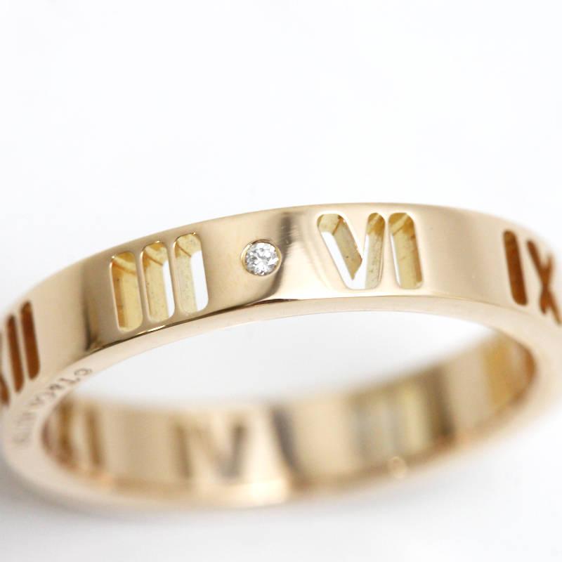 Tiffany Atlas TIFFANY&CO. ティファニーアトラス 4P ダイヤモンド