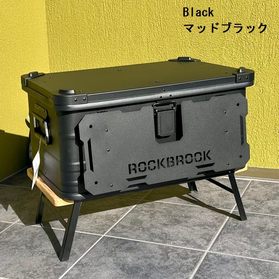 アルミ コンテナ ボックス 50L カスタムベース フルセット Rockbrook