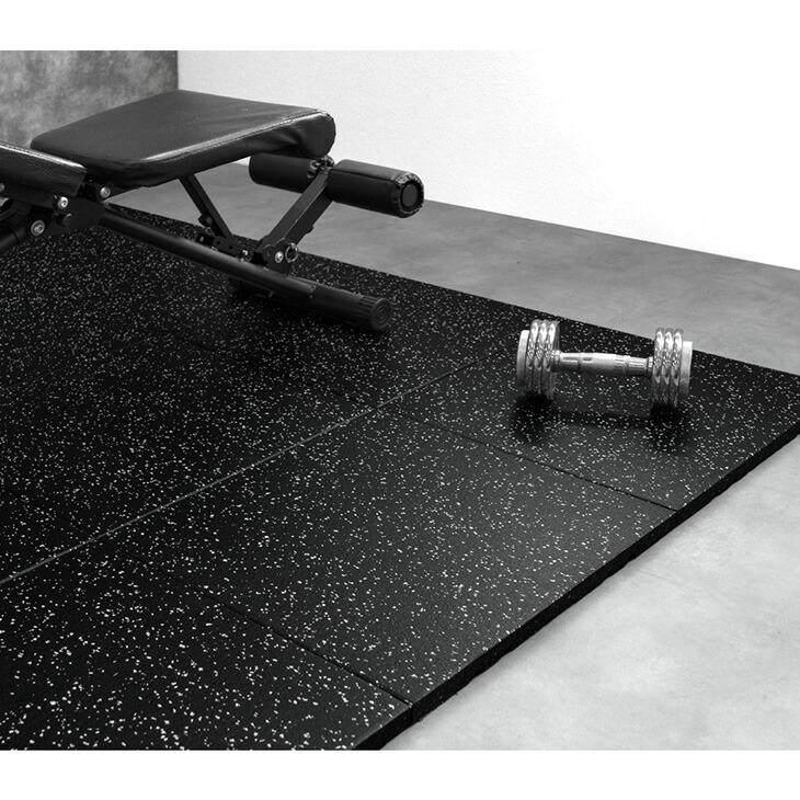 ジムマット 40mm厚 トレーニングマット 50cm 極厚 8枚 硬質 ジム