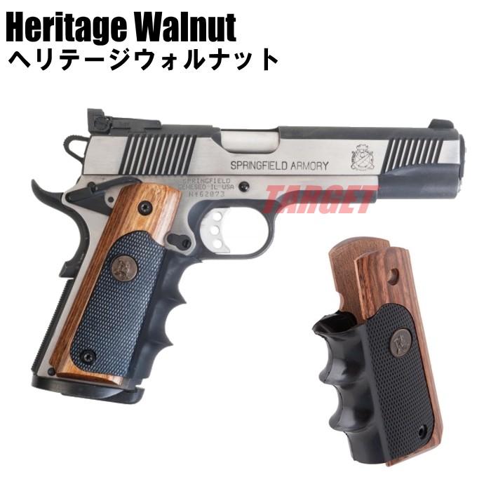 ☆パックマイヤー 1911用 ラミネートウッド/ラバー製 グリップ