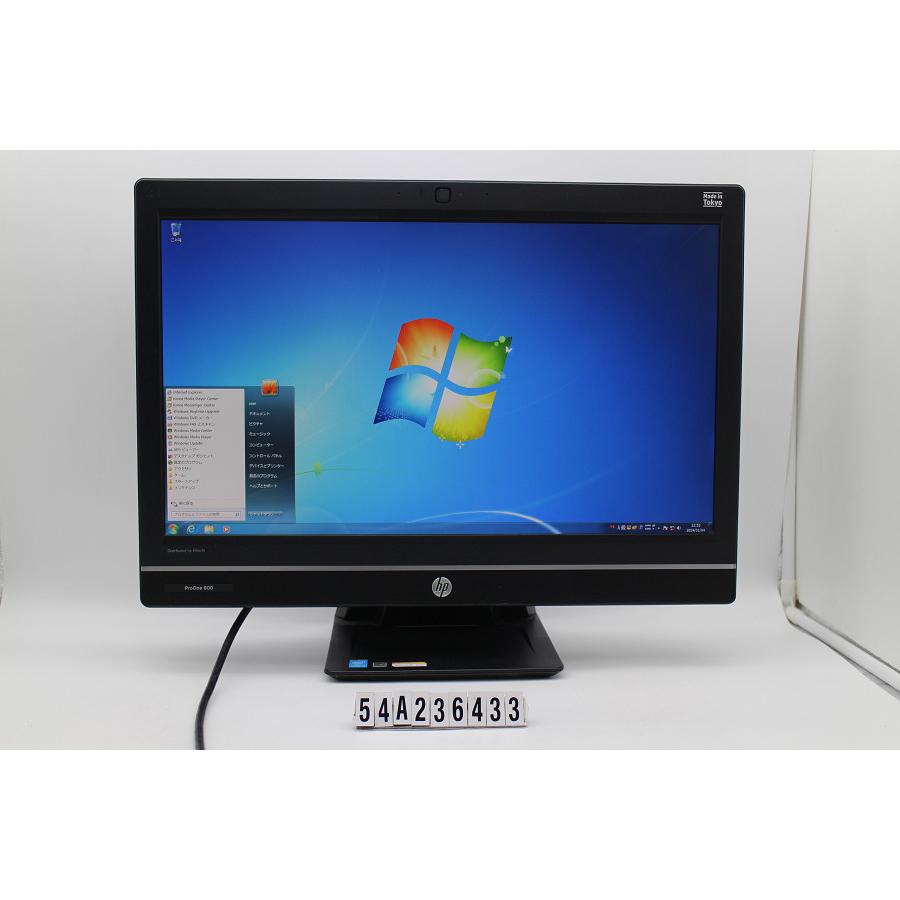 デスクトップ hp ProOne 600 G1 AiO Core i5 4590S 3GHz/16GB/256GB
