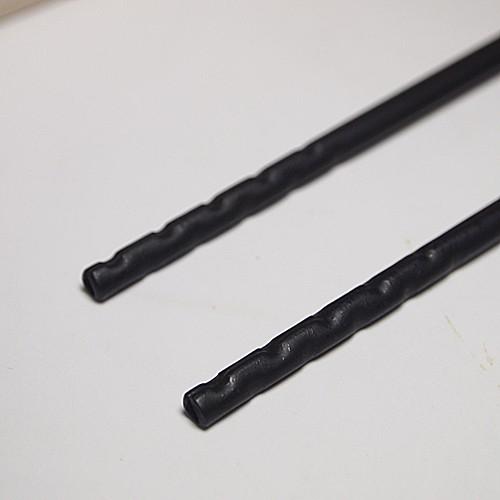茶道具/炭道具） 風炉用火箸 空打ち 耕斎作 桐箱入 送料無料/美津火箸