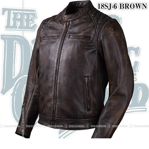 DEGNER（デグナー） 18SJ-6 レザージャケット5色 WEB正規代理店 : 八百