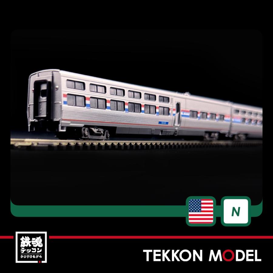 カトー（KATO） Nゲージ KATO USA 106-8004 アムトラック ビュー