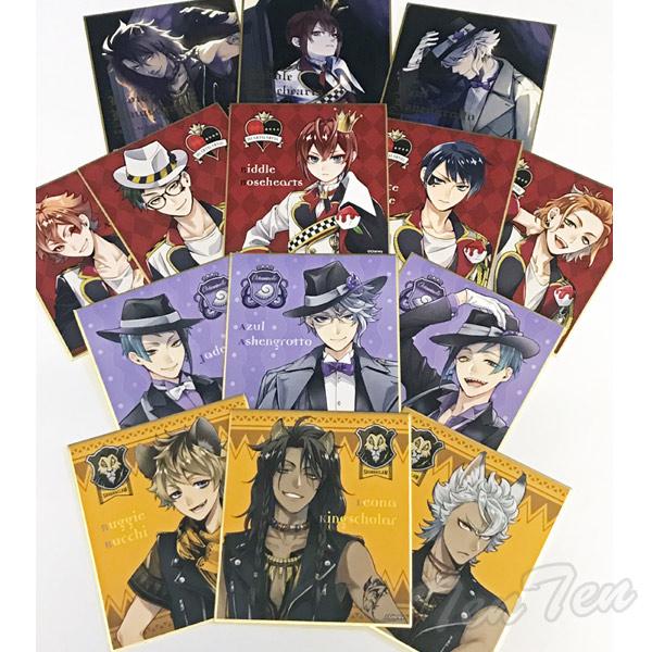 ディズニー ツイステッドワンダーランド ビジュアル色紙コレクション