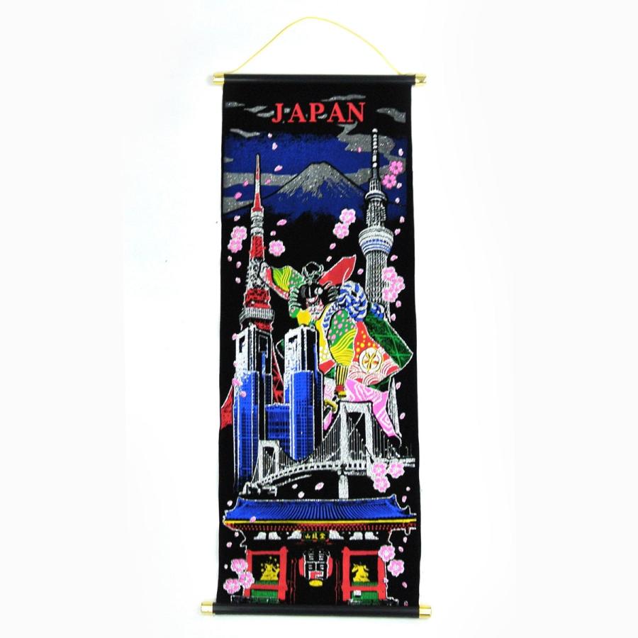 タペストリー 掛け軸 豪華ラメ加工 80cm 日本 : テンマヤ - 通販