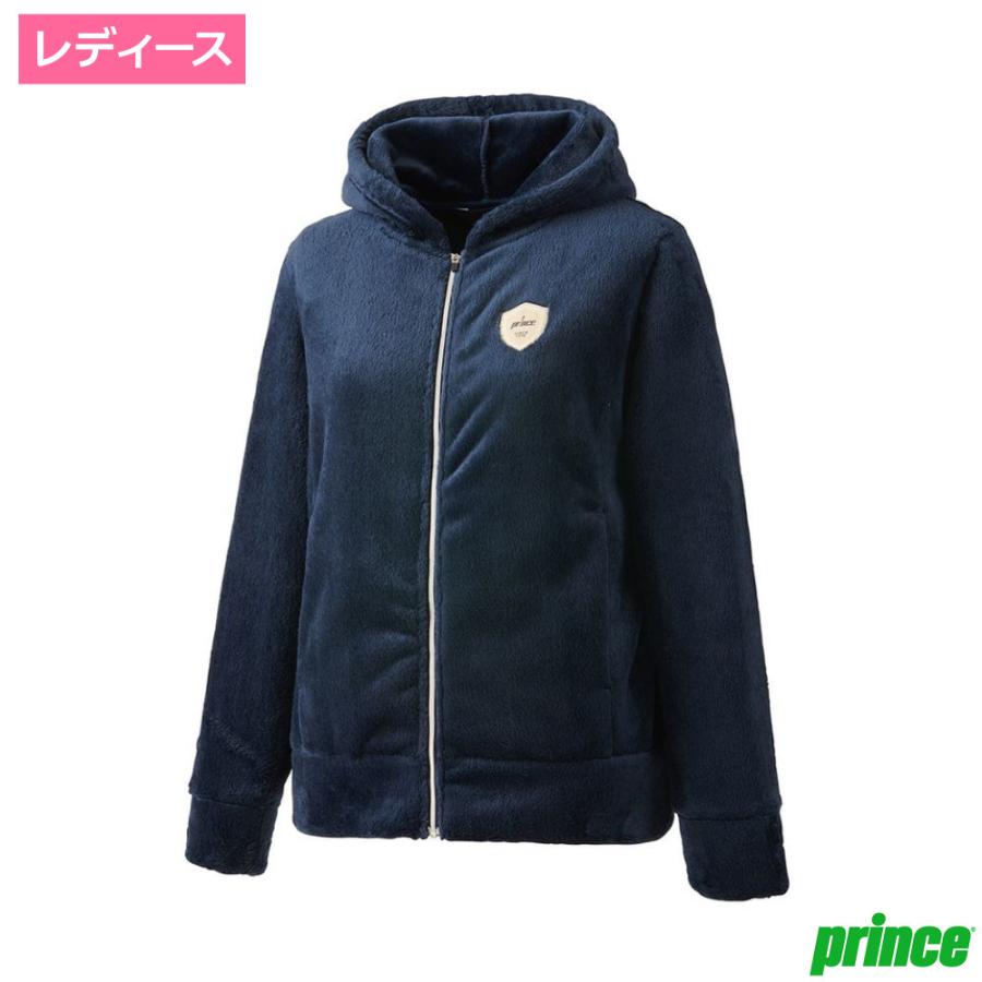 Prince（プリンス） フリースパーカー ネイビー / WF2662-127 : テニス