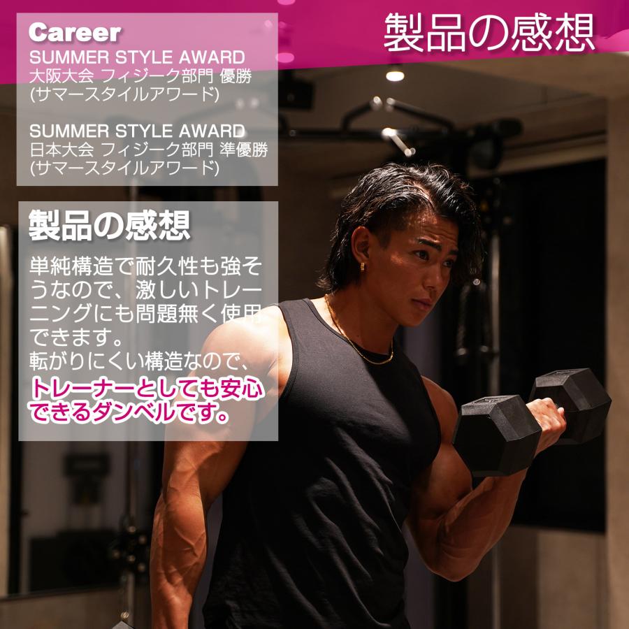 TOP FILM ダンベル 鉄アレイ 2.5kg ヘックスダンベル ヘキサゴン