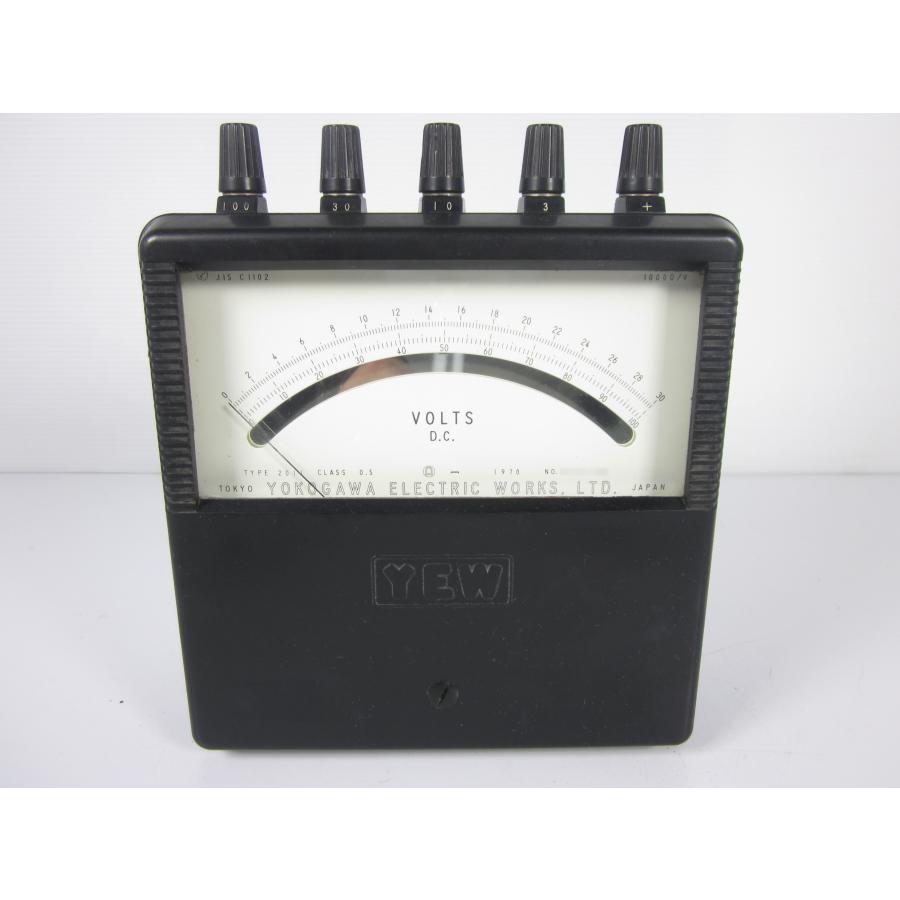 中古】直流電圧計 2011-39 横河電機 YOKOGAWA 【電圧測定レンジ】3/10