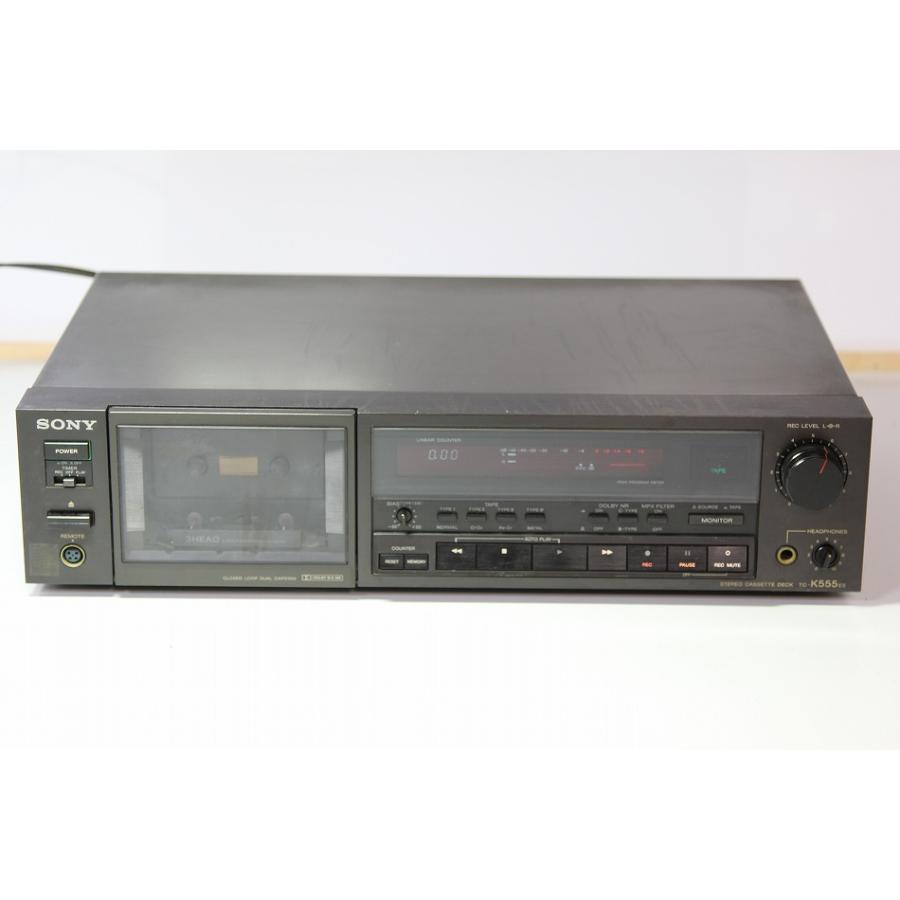 SONY TC-K555ES 3ヘッドカセットデッキ 【中古整備品】 : サンクス電機