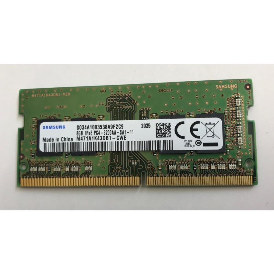SAMSUNG（サムスン） SAMSUNG DDR4-3200 (PC4-25600) DDR4 8GB ノート