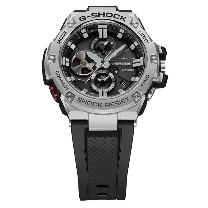 G-STEEL G-SHOCK GST-B100-1AJF メンズ 腕時計 ソーラー ブラック