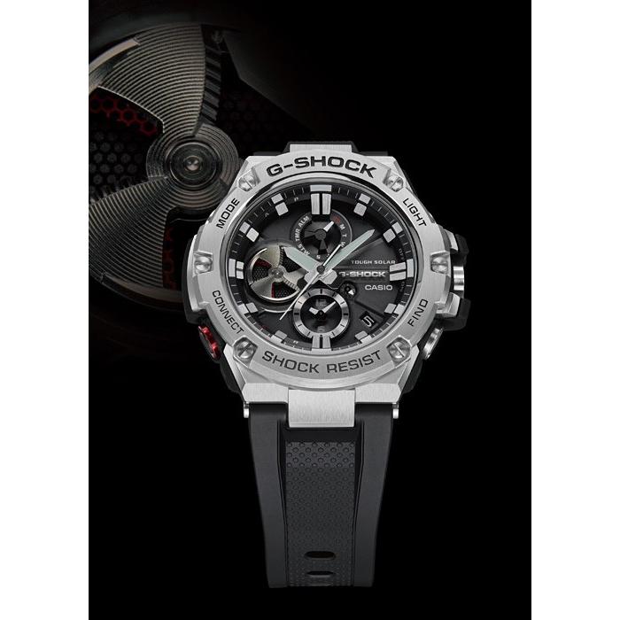 G-STEEL G-SHOCK GST-B100-1AJF メンズ 腕時計 ソーラー ブラック