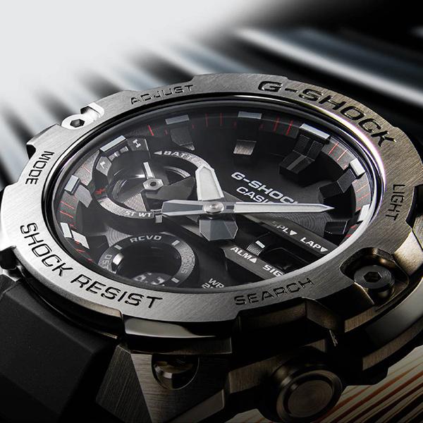 G-STEEL G-SHOCK GST-B400-1AJF メンズ 腕時計 ソーラー Bluetooth