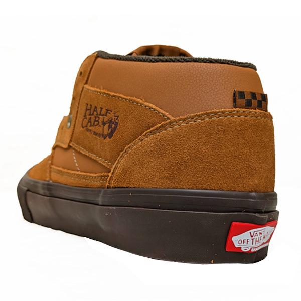 VANS（ヴァンズ） スケートハーフキャブ バンズ スニーカー ブラウン