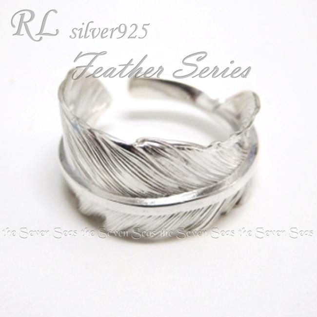 リング シルバー925 フェザー ネイティブアメリカン インディアン